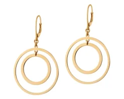 Kolczyki srebrne - koła