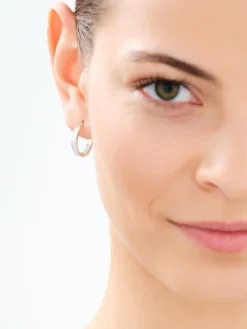 Kolczyki srebrne - koła