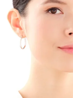 Kolczyki srebrne - koła