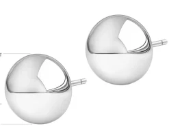 Kolczyki srebrne - kulki