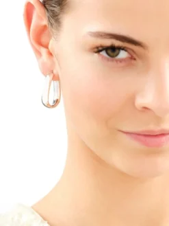 Kolczyki srebrne - trójkąty