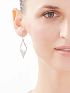 Kolczyki srebrne z cyrkoniami