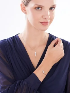 Kolczyki srebrne z cyrkoniami