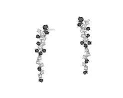 Kolczyki srebrne z cyrkoniami