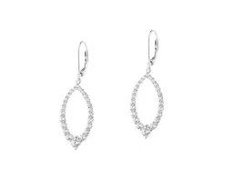 Kolczyki srebrne z cyrkoniami