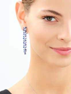 Kolczyki srebrne z cyrkoniami