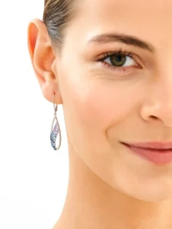 Kolczyki srebrne z cyrkoniami