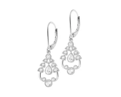 Kolczyki srebrne z cyrkoniami