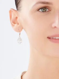 Kolczyki srebrne z cyrkoniami