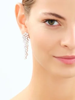 Kolczyki srebrne z cyrkoniami