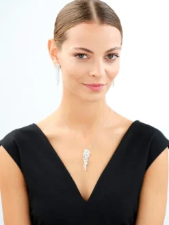 Kolczyki srebrne z cyrkoniami