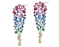 Kolczyki srebrne z cyrkoniami