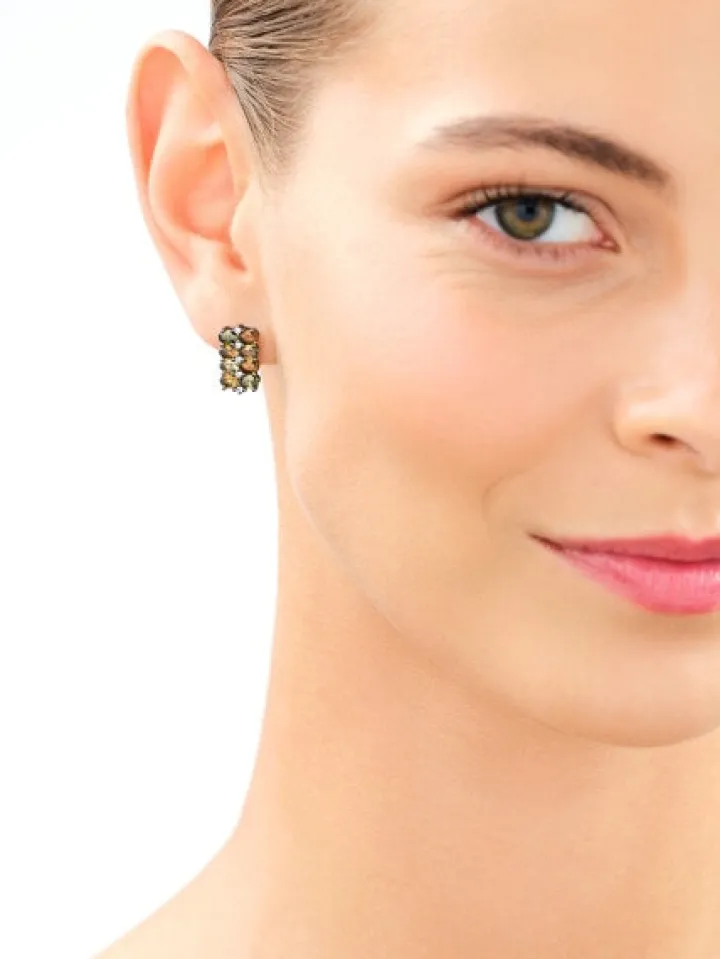 Kolczyki srebrne z cyrkoniami