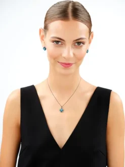 Kolczyki srebrne z cyrkoniami