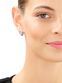 Kolczyki srebrne z cyrkoniami