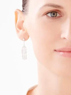 Kolczyki srebrne z cyrkoniami