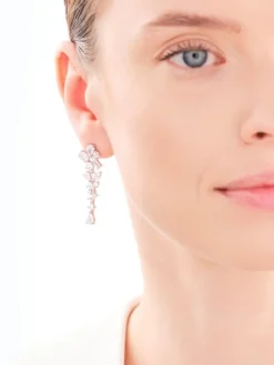 Kolczyki srebrne z cyrkoniami