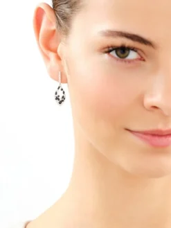 Kolczyki srebrne z cyrkoniami