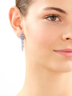 Kolczyki srebrne z cyrkoniami