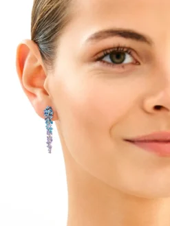 Kolczyki srebrne z cyrkoniami