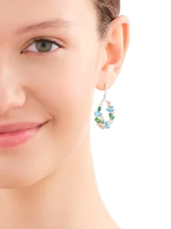 Kolczyki srebrne z cyrkoniami