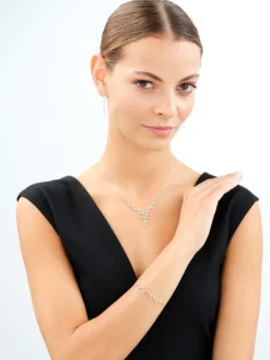 Kolczyki srebrne z cyrkoniami