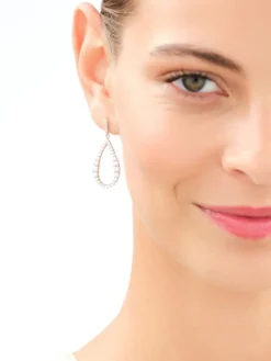 Kolczyki srebrne z cyrkoniami