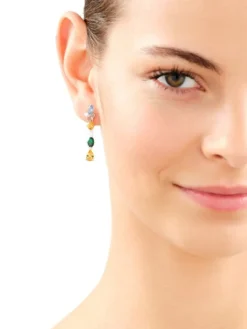 Kolczyki srebrne z cyrkoniami