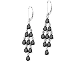 Kolczyki srebrne z cyrkoniami