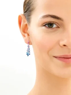 Kolczyki srebrne z cyrkoniami