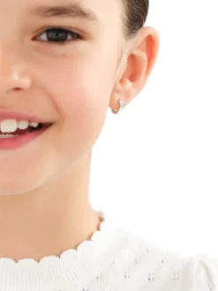 Kolczyki srebrne z cyrkoniami - motyle