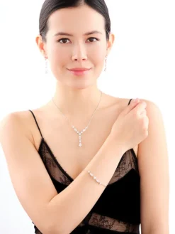 Kolczyki srebrne z cyrkoniami