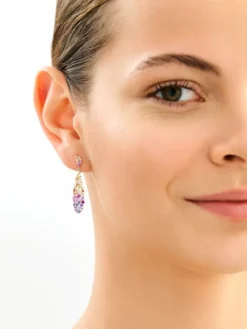 Kolczyki srebrne z cyrkoniami