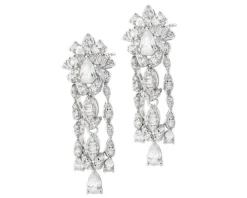 Kolczyki srebrne z cyrkoniami