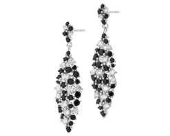 Kolczyki srebrne z cyrkoniami