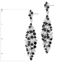 Kolczyki srebrne z cyrkoniami