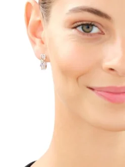 Kolczyki srebrne z cyrkoniami