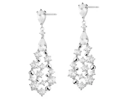 Kolczyki srebrne z cyrkoniami