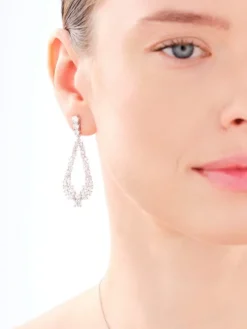 Kolczyki srebrne z cyrkoniami