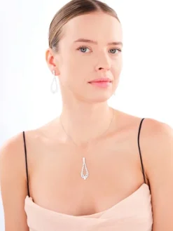 Kolczyki srebrne z cyrkoniami