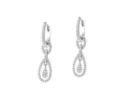 Kolczyki srebrne z cyrkoniami