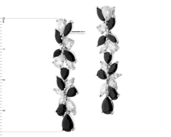 Kolczyki srebrne z cyrkoniami