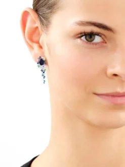 Kolczyki srebrne z cyrkoniami