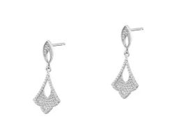 Kolczyki srebrne z cyrkoniami