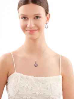 Kolczyki srebrne z cyrkoniami