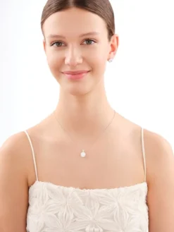 Kolczyki srebrne z cyrkoniami