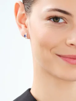 Kolczyki srebrne z cyrkoniami