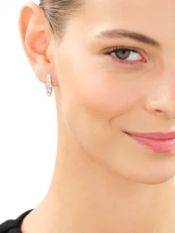 Kolczyki srebrne z cyrkoniami