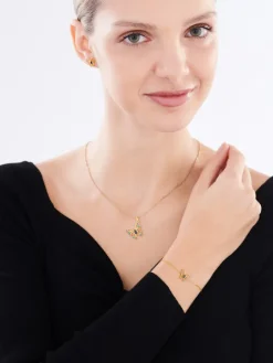 Kolczyki srebrne z cyrkoniami - motyle