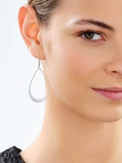 Kolczyki srebrne z cyrkoniami